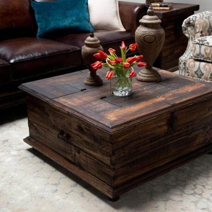 How to decorate living room coffee table