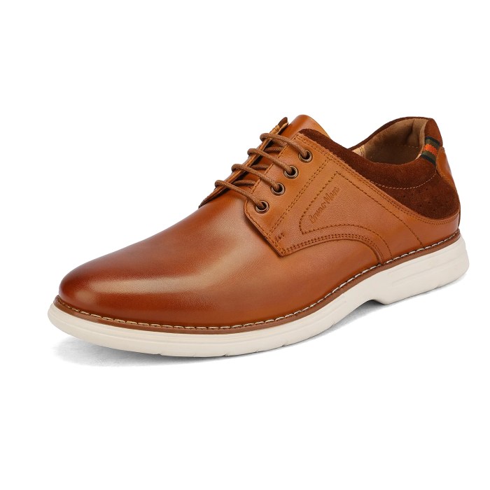 Sneaker dress shoes for men