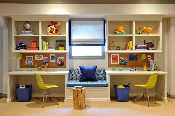 How to decorate children's study room