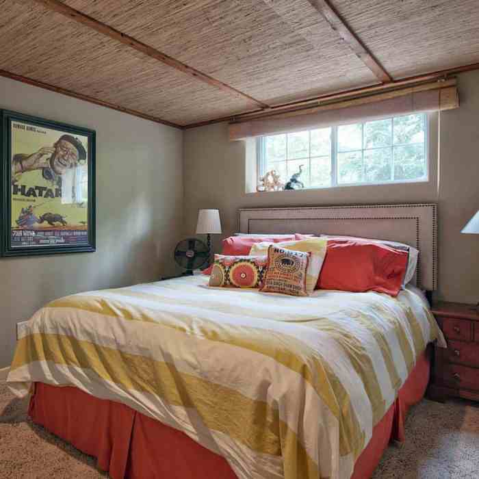 How to decorate rooms with low ceilings