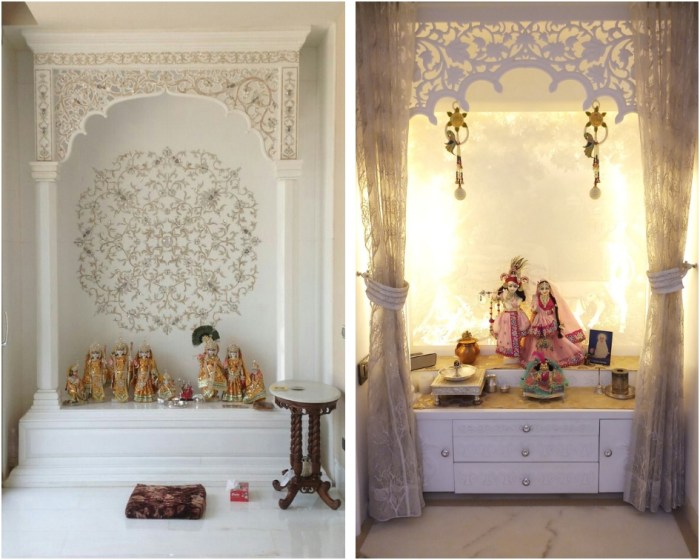 How to decorate mandir room