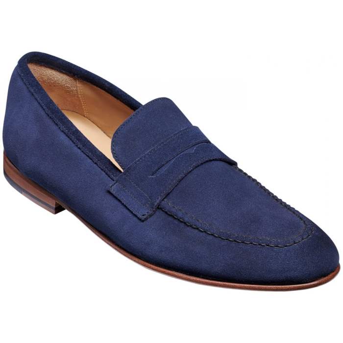 Mens suede slip on dress shoes