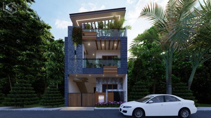 Desain rumah luas tanah 1000 m