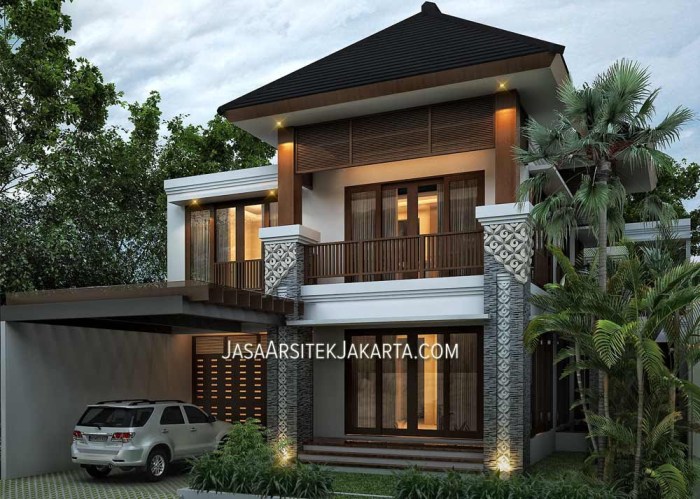 Desain rumah luas tanah 150m