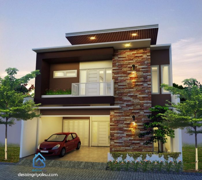 Desain rumah kost 10x15