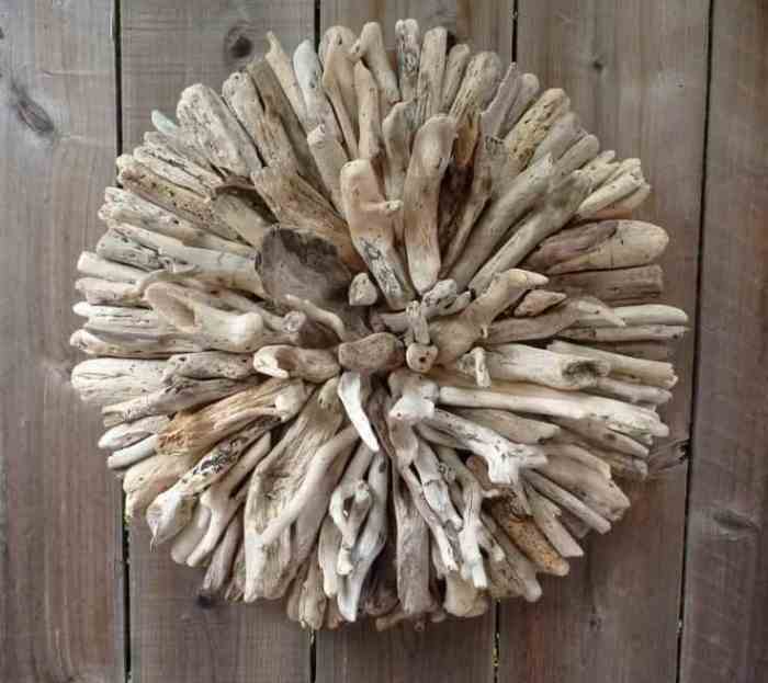 Driftwood wall decor sculpture amazing large shell etsy wood hanging themed ocean visit beautiful sisal crafts producto vendido por